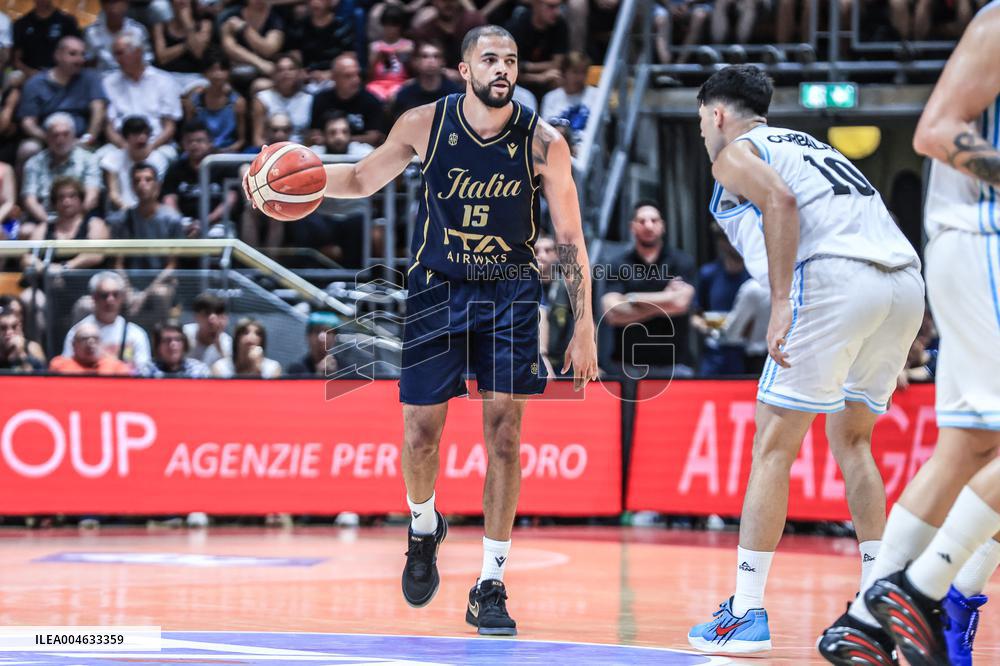 BASKET - Amichevole - Italy vs Argentina