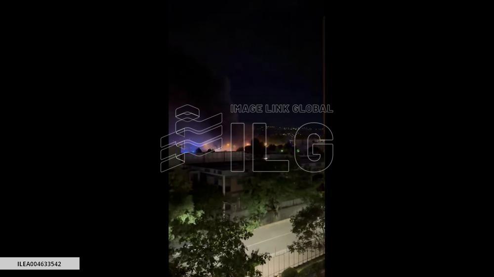 France: Massive Tire Fire Sends Toxic Smoke Over Nice and Airport