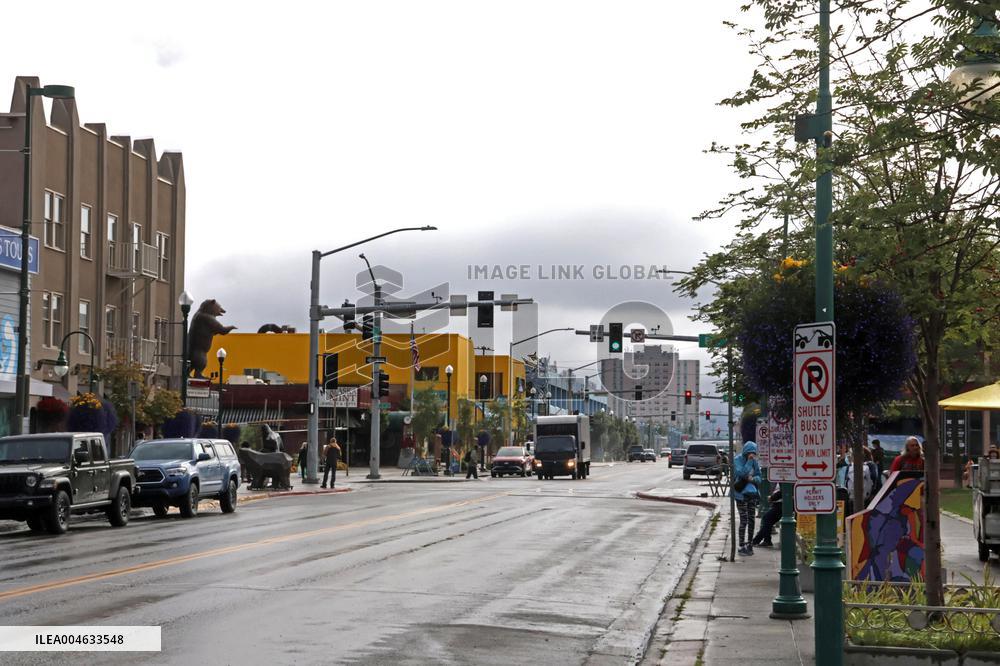 Trump-Putin meeting in Anchorage