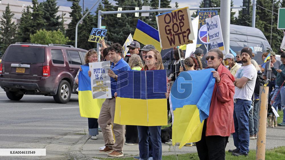 Trump-Putin meeting in Anchorage