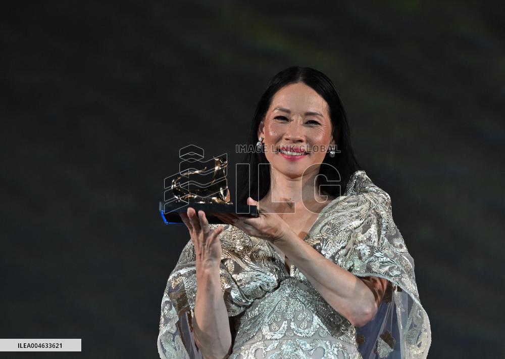 Lucy Liu Receives Career Achievement Award at Locarno 2025 - Switzerland