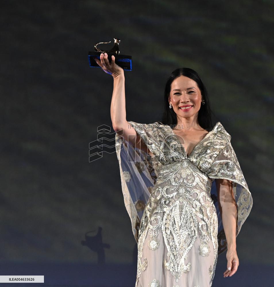Lucy Liu Receives Career Achievement Award at Locarno 2025 - Switzerland