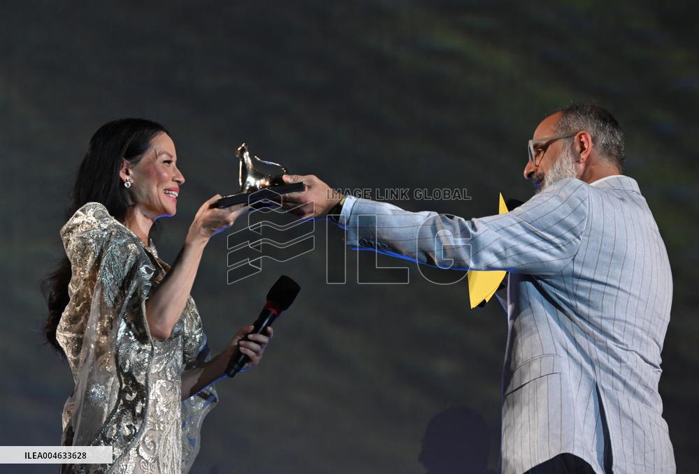 Lucy Liu Receives Career Achievement Award at Locarno 2025 - Switzerland