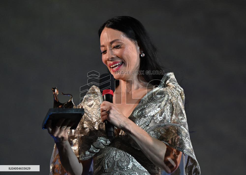 Lucy Liu Receives Career Achievement Award at Locarno 2025 - Switzerland