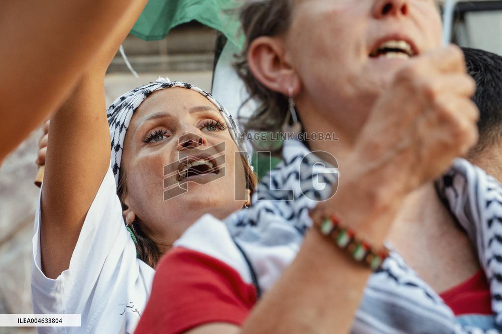 Antwerp Belgium Protest in Solidarity with Gaza - Belgium