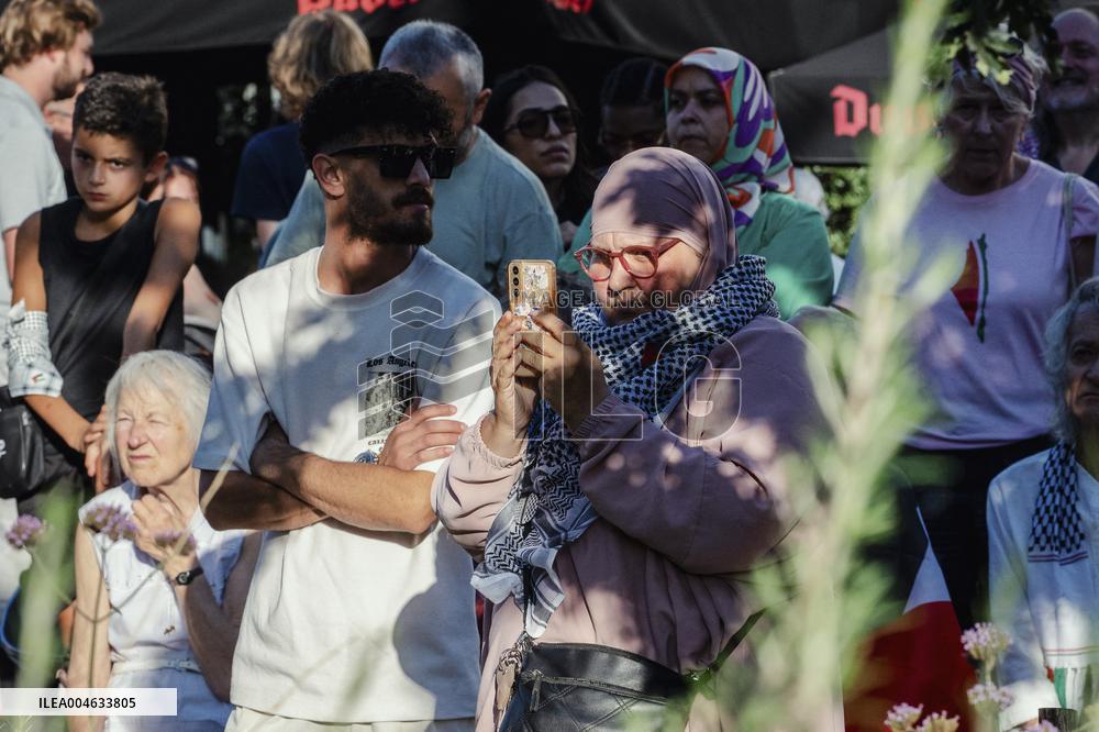 Antwerp Belgium Protest in Solidarity with Gaza - Belgium