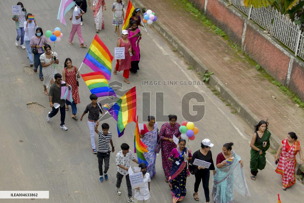 Pride Walk in Agartala India - India