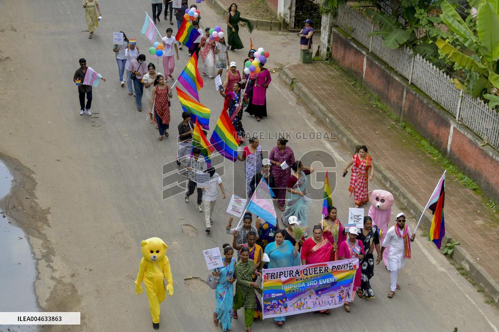 Pride Walk in Agartala India - India