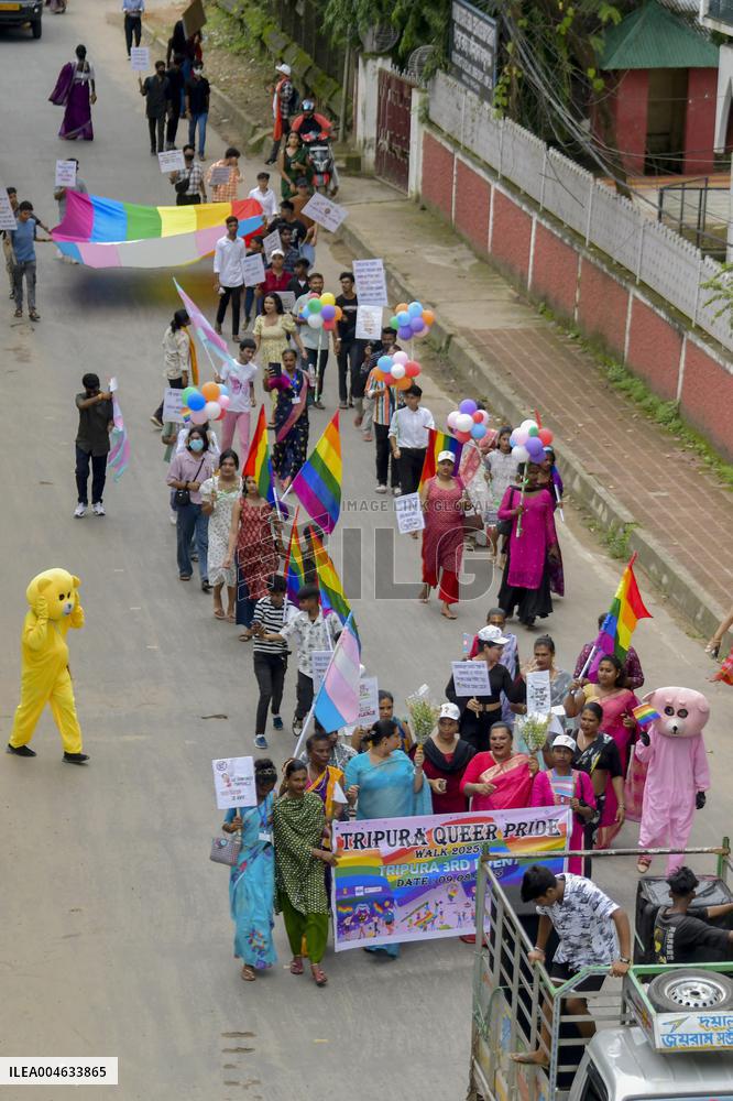 Pride Walk in Agartala India - India