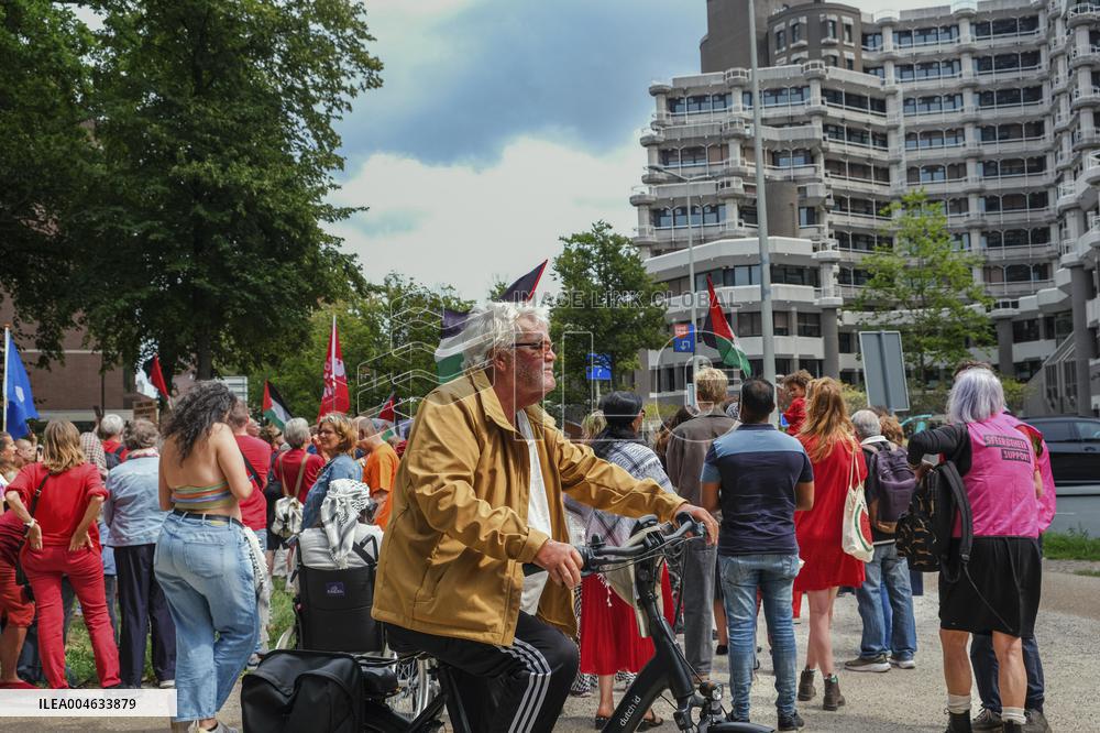 Protest In The Hague Over Gaza Crisis - Netherlands