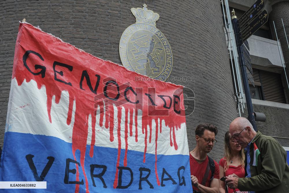 Protest In The Hague Over Gaza Crisis - Netherlands