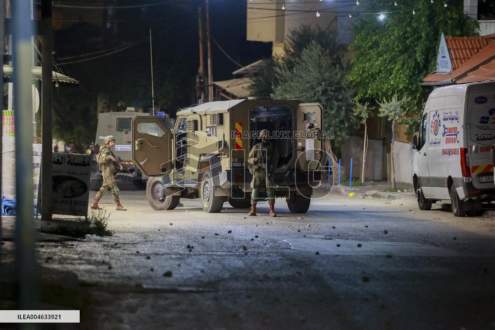 Israeli Forces Detain Palestinian Youth West Bank