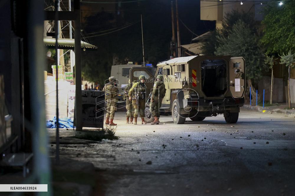 Israeli Forces Detain Palestinian Youth West Bank