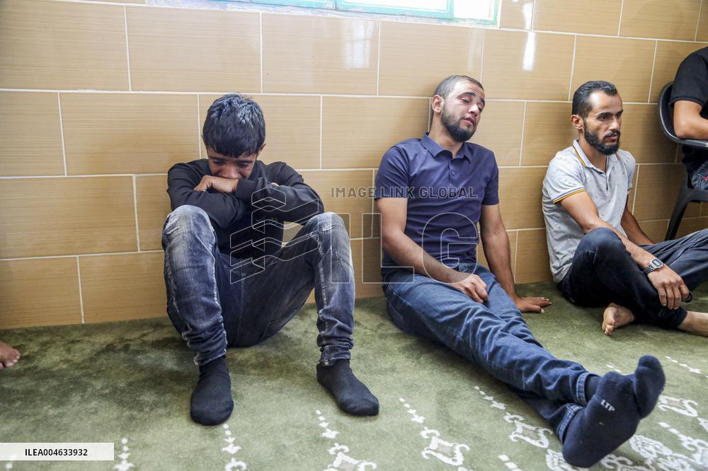 Palestinians Mourn Awda Al Hathalin