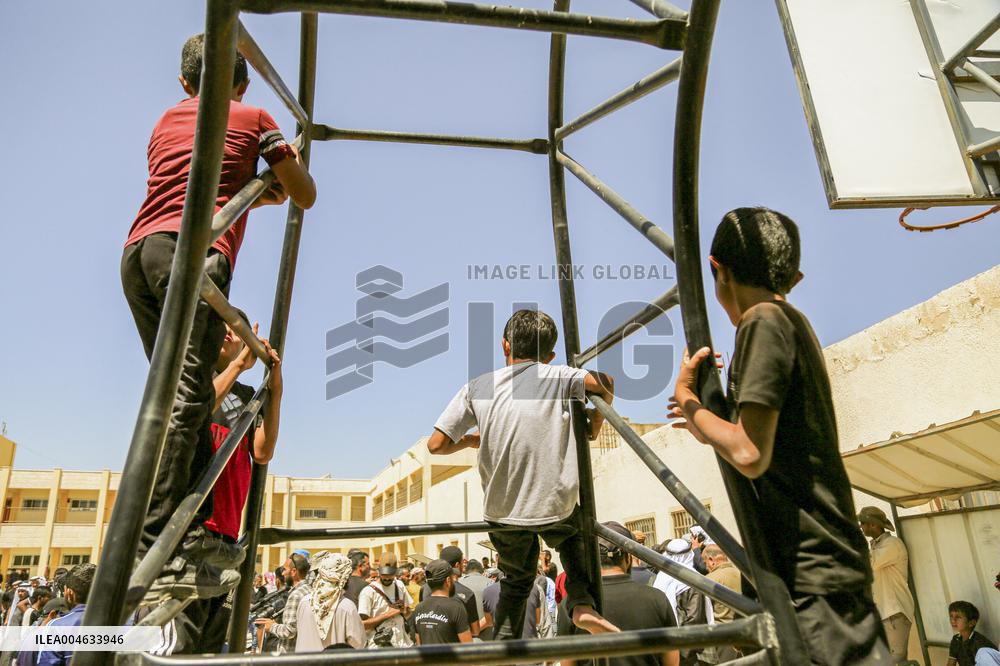 Palestinians Mourn Awda Al Hathalin