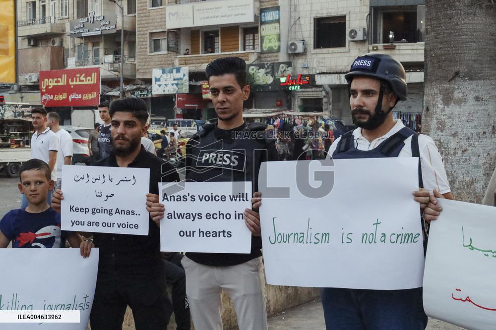 Solidarity with Palestinian Journalists in Idlib - Syria