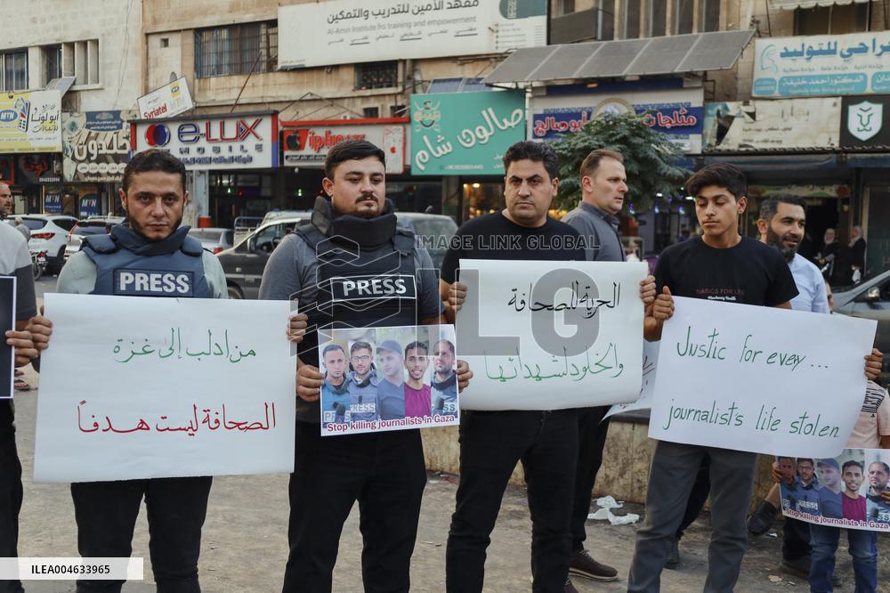 Solidarity with Palestinian Journalists in Idlib - Syria