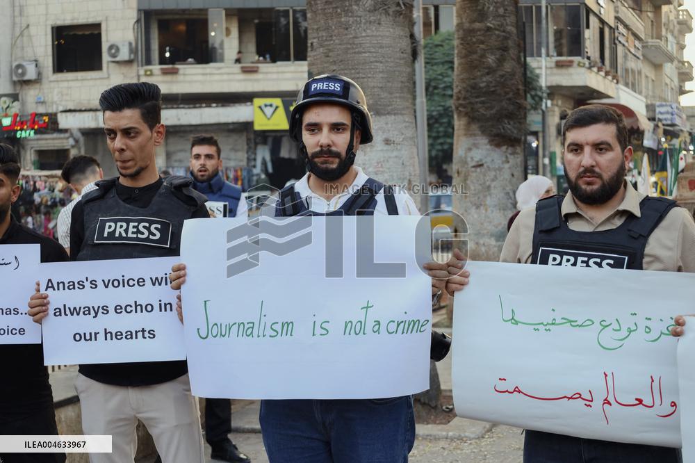 Solidarity with Palestinian Journalists in Idlib - Syria