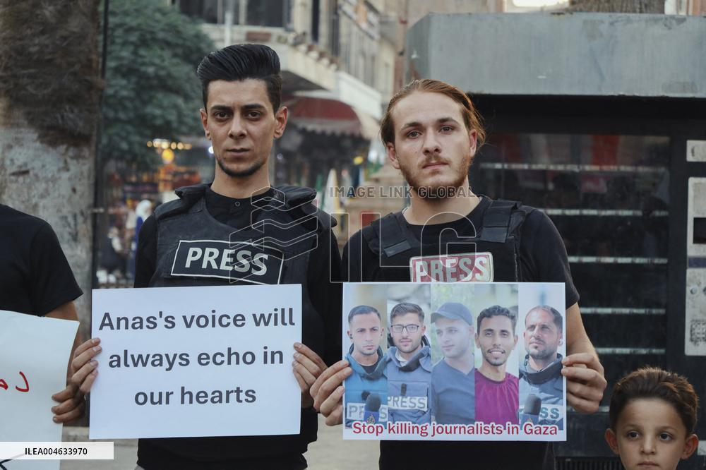 Solidarity with Palestinian Journalists in Idlib - Syria