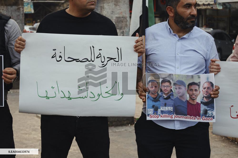 Solidarity with Palestinian Journalists in Idlib - Syria