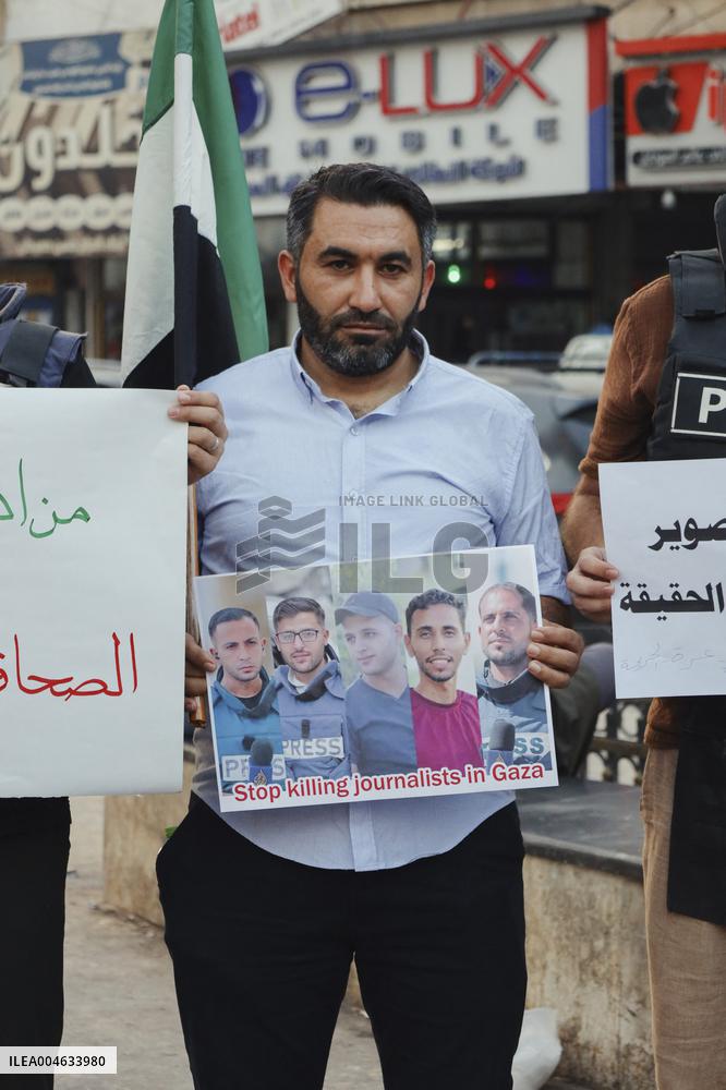 Solidarity with Palestinian Journalists in Idlib - Syria