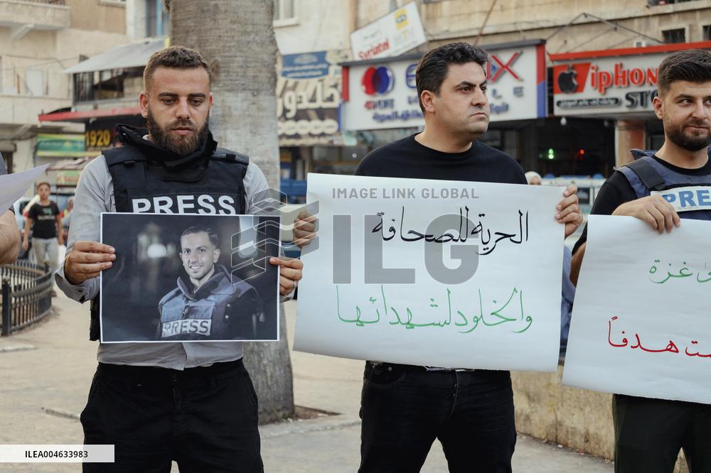 Solidarity with Palestinian Journalists in Idlib - Syria