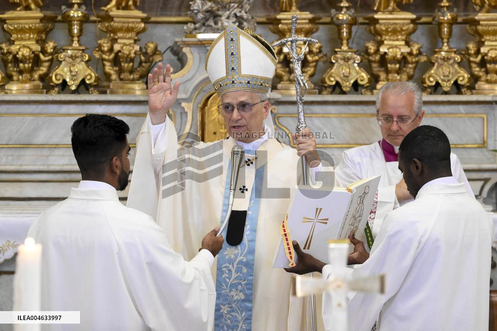 Pope Leo XIV Leads Mass Of The Assumption - Castel Gandolfo