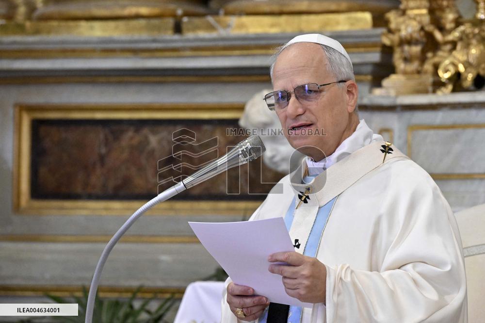 Pope Leo XIV Leads Mass Of The Assumption - Castel Gandolfo