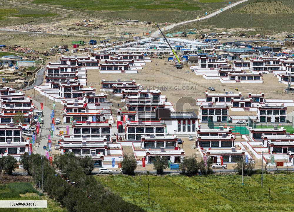 Earthquake Reconstruction Efforts in Dingri - Tibet