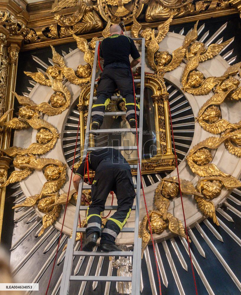 Events in honor of the Virgen de la Paloma in Madrid - Spain