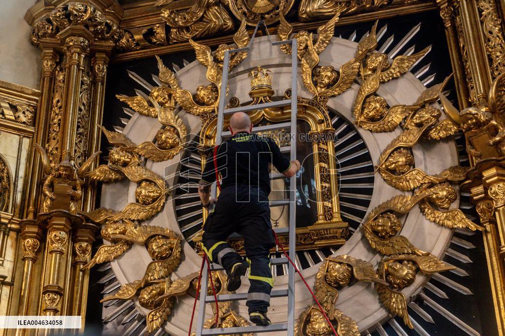 Events in honor of the Virgen de la Paloma in Madrid - Spain