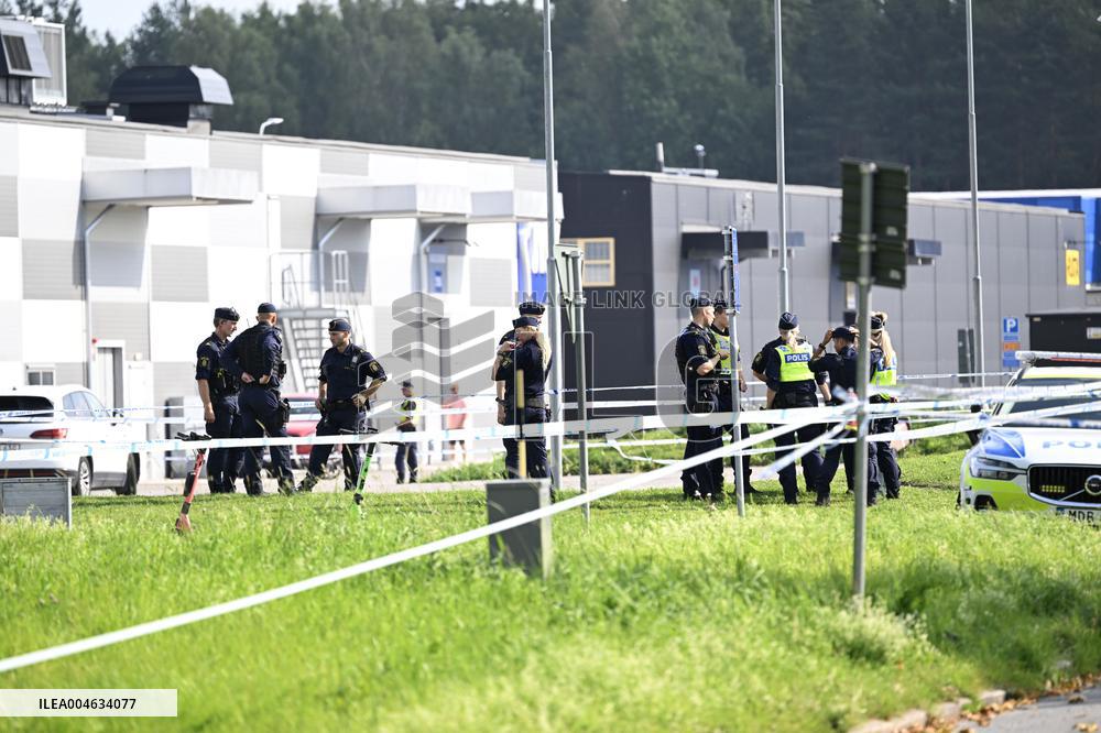 SHOOTING AT MOSQUE ÖREBRO
