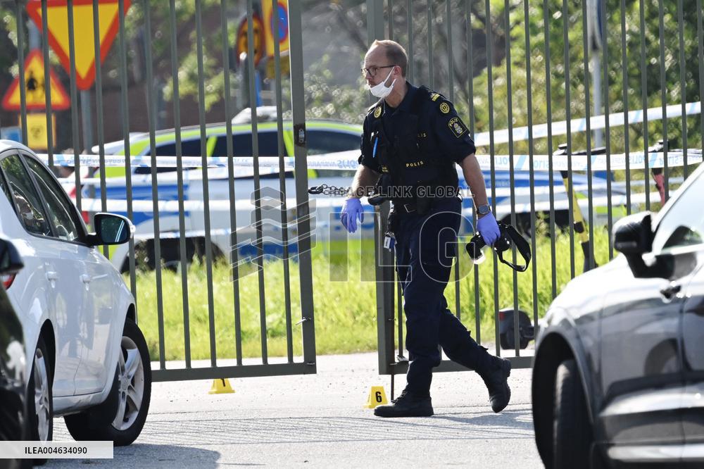 SHOOTING AT MOSQUE ÖREBRO