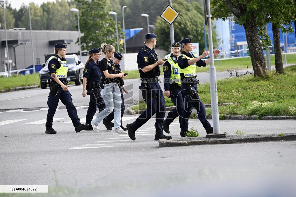 SHOOTING AT MOSQUE ÖREBRO