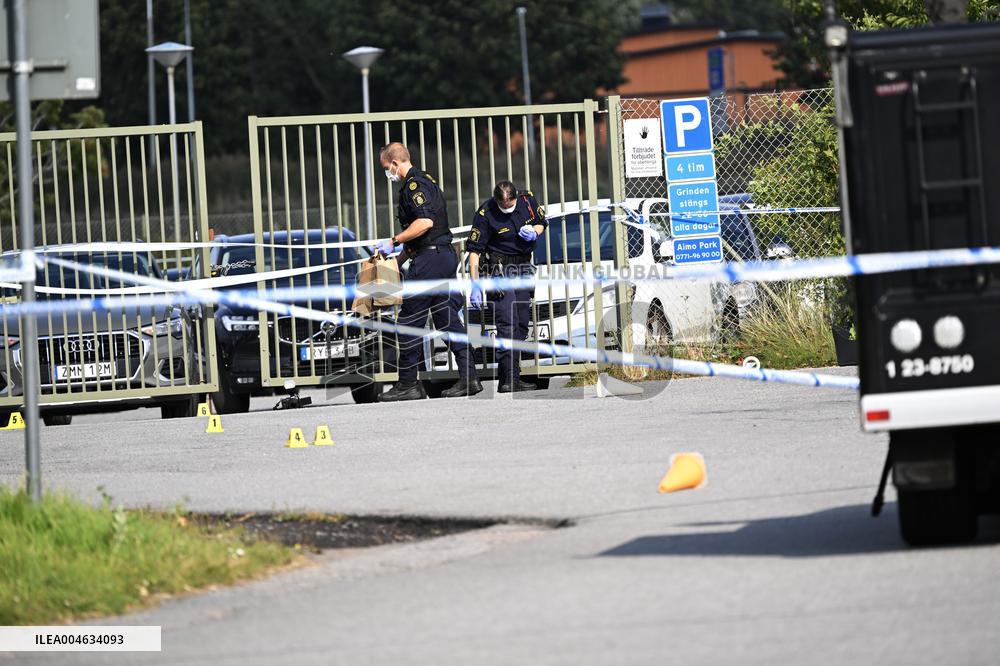 SHOOTING AT MOSQUE ÖREBRO
