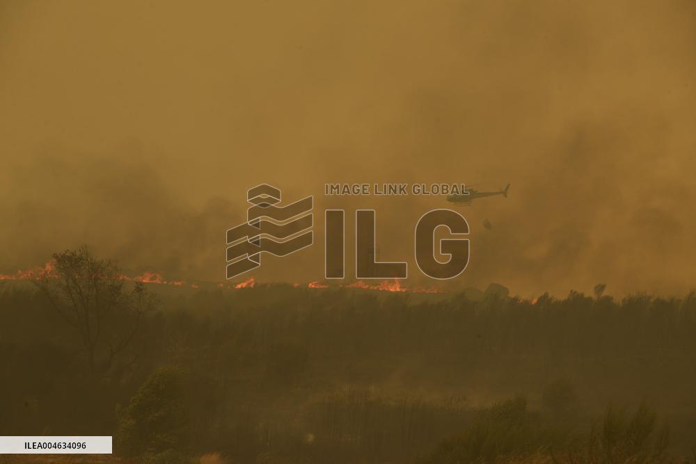 Wildfire in Ourense Burns Over 31,000 Hectares - Spain