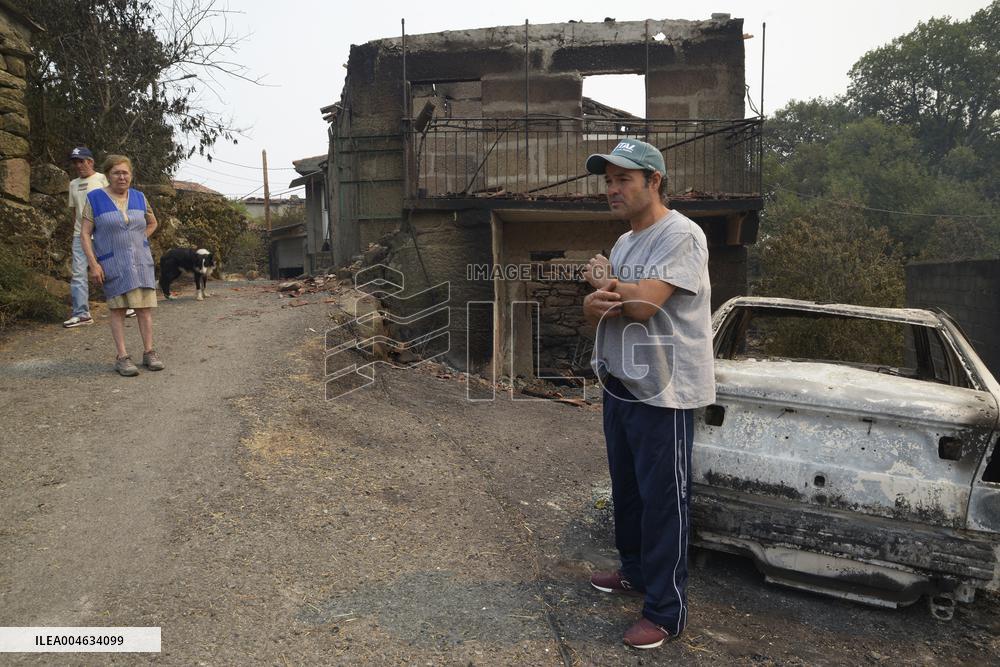 Wildfire in Ourense Burns Over 31,000 Hectares - Spain