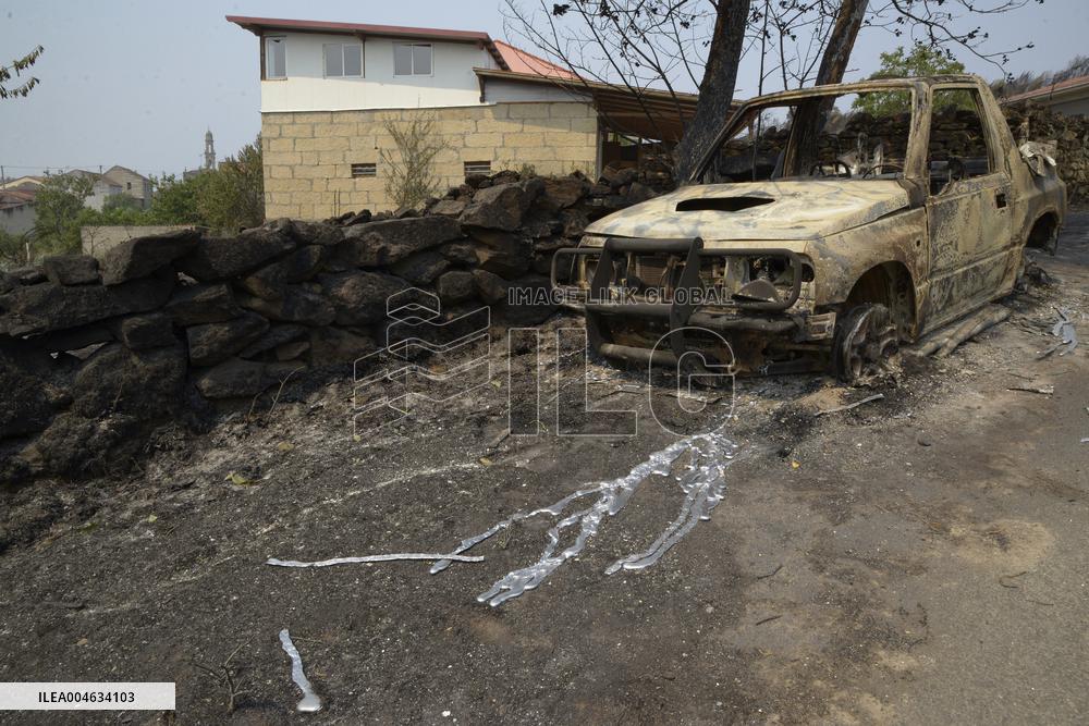 Wildfire in Ourense Burns Over 31,000 Hectares - Spain