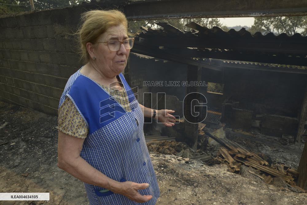 Wildfire in Ourense Burns Over 31,000 Hectares - Spain