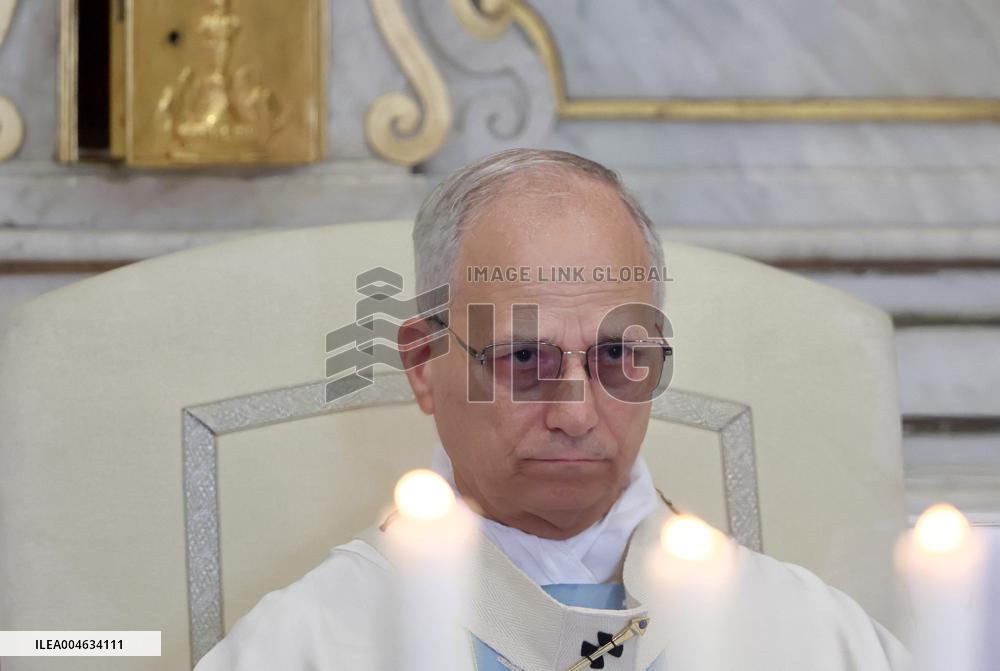 Pope Leo XIV Leads Mass Of The Assumption - Castel Gandolfo