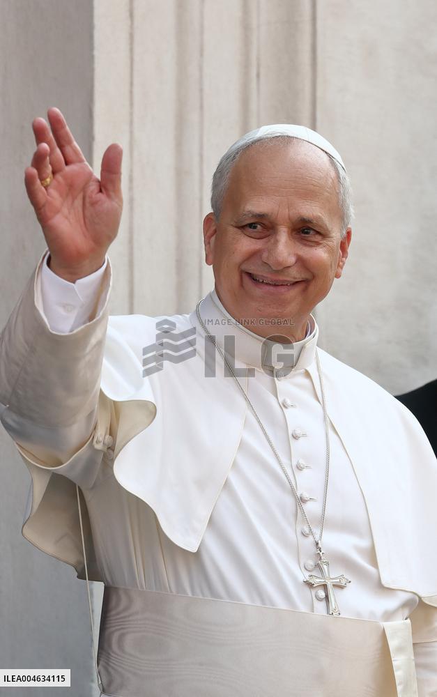Pope Leo XIV Leads Mass Of The Assumption - Castel Gandolfo