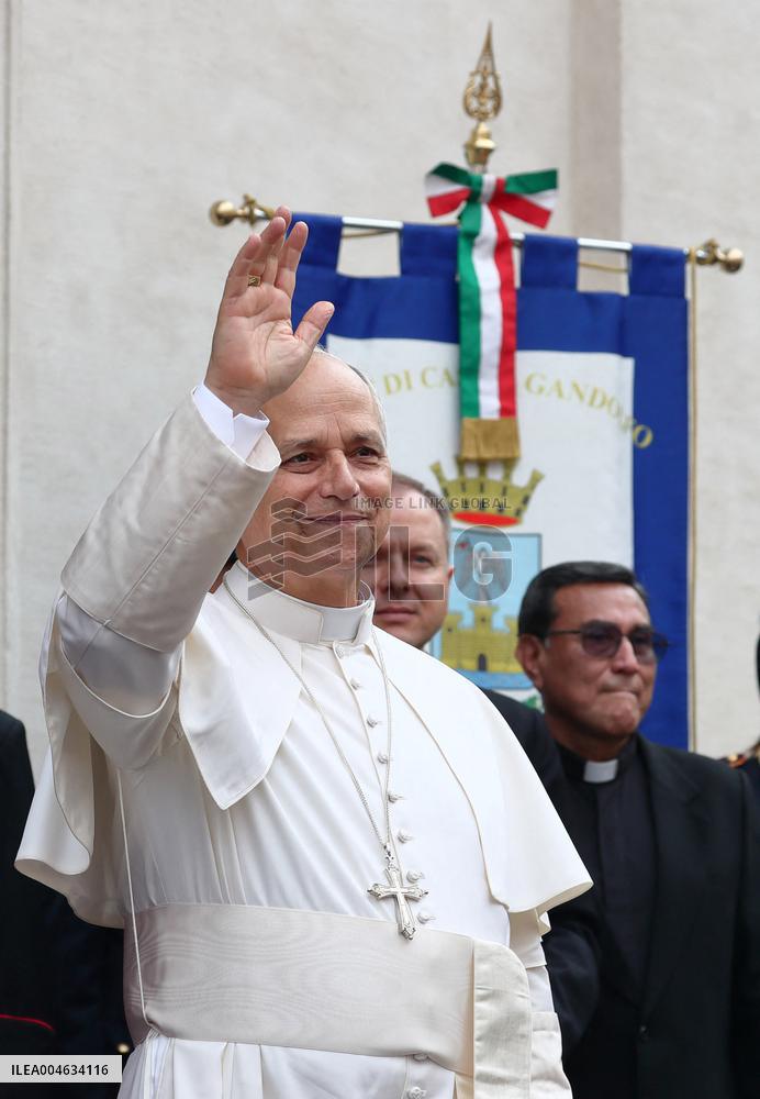 Pope Leo XIV Leads Mass Of The Assumption - Castel Gandolfo