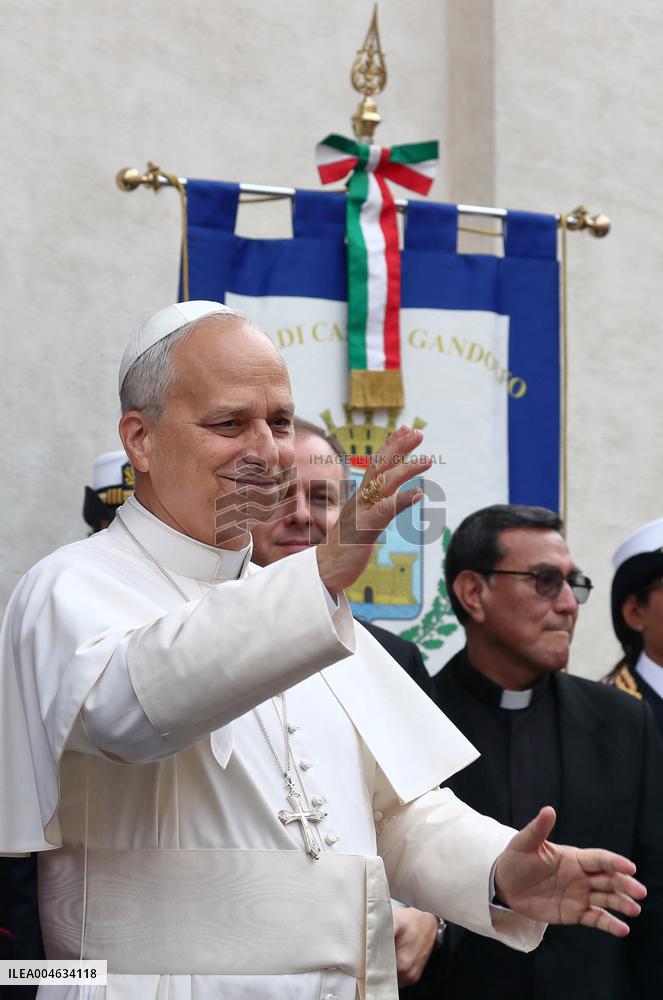 Pope Leo XIV Leads Mass Of The Assumption - Castel Gandolfo