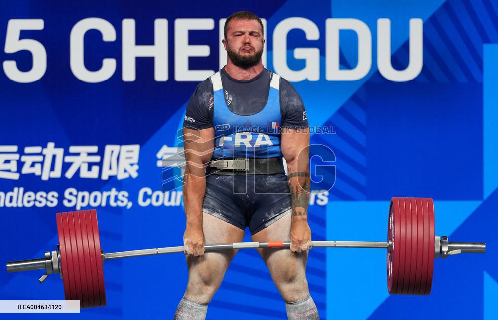 Nicolas Peyraud Wins Bronze in Powerlifting at World Games 2025 - China