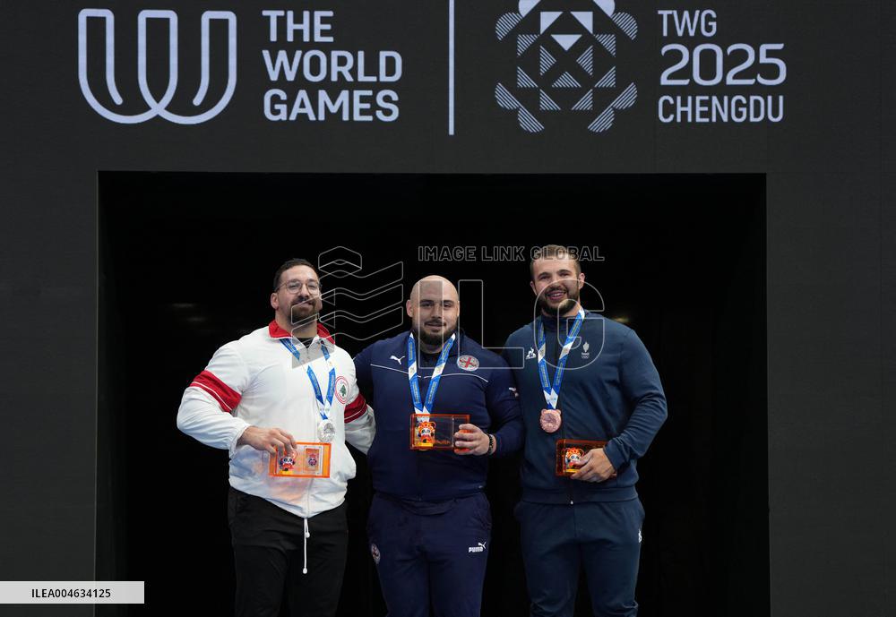 Nicolas Peyraud Wins Bronze in Powerlifting at World Games 2025 - China
