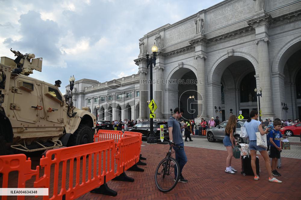 National Guard Activity in the Nation’s Capitol