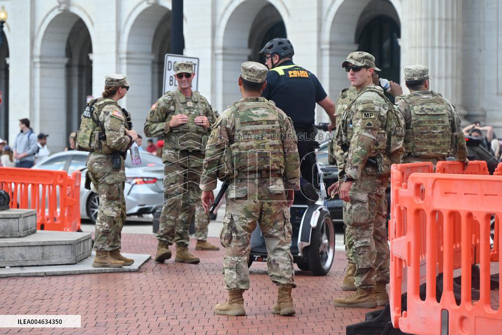 National Guard Activity in the Nation’s Capitol
