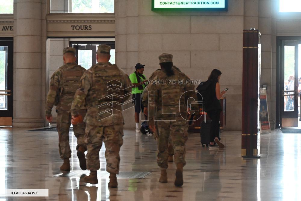 National Guard Activity in the Nation’s Capitol