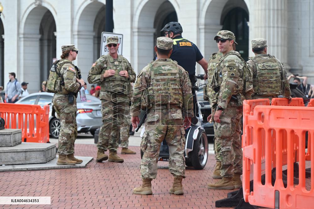 National Guard Activity in the Nation’s Capitol