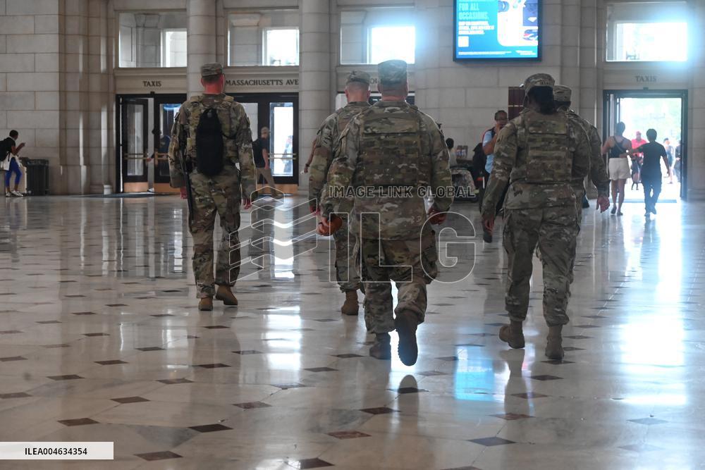 National Guard Activity in the Nation’s Capitol